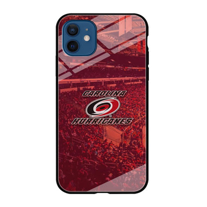 Carolina Hurricanes Fans on Duty iPhone 12 Case-Oxvistore