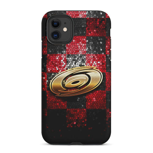 Carolina Hurricanes Glitter 2 in 1 Tough Phone Case-Oxvistore