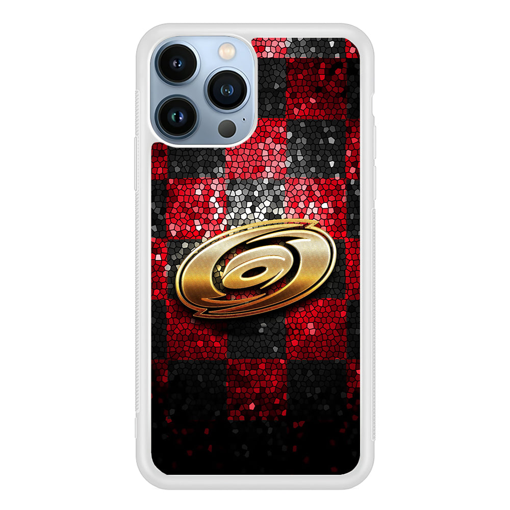 Carolina Hurricanes Glitter 2D Rubber Phone Case