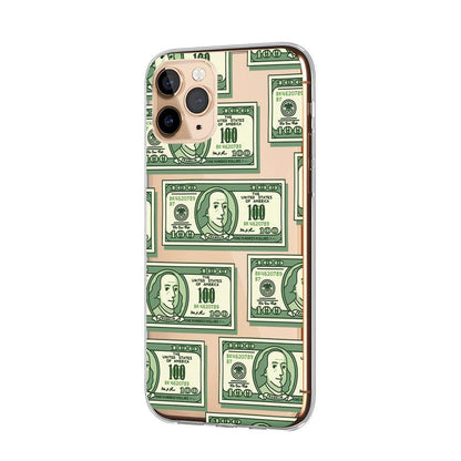 Cartoon Art of Money Clear Soft Case-Oxvistore
