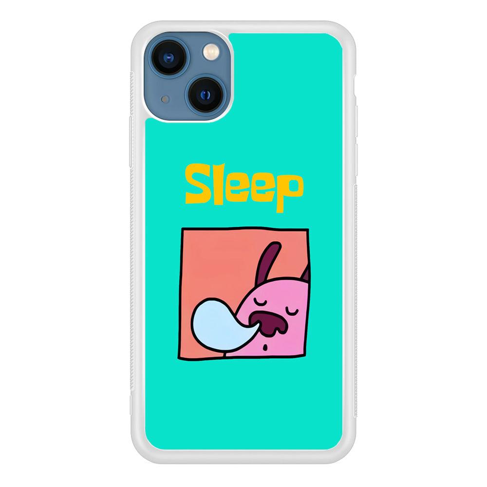 Cartoon Frame 'Sleep' iPhone 14 Case-Oxvistore