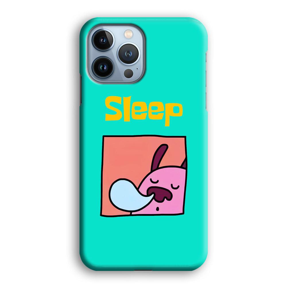 Cartoon Frame 'Sleep' iPhone 14 Pro Case-Oxvistore