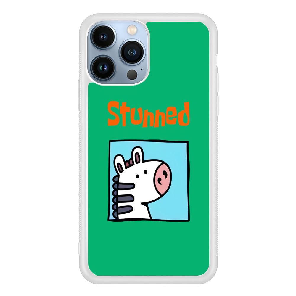 Cartoon Frame 'Stunned' iPhone 14 Pro Max Case-Oxvistore