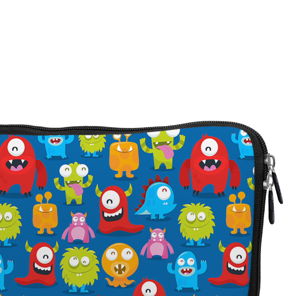 Cartoon Monsters Smile Laptop Sleeve Protective Cover