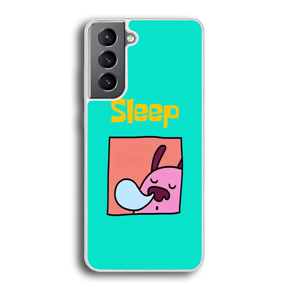 Cartoon Frame 'Sleep' Samsung Galaxy S21 Plus Case-Oxvistore