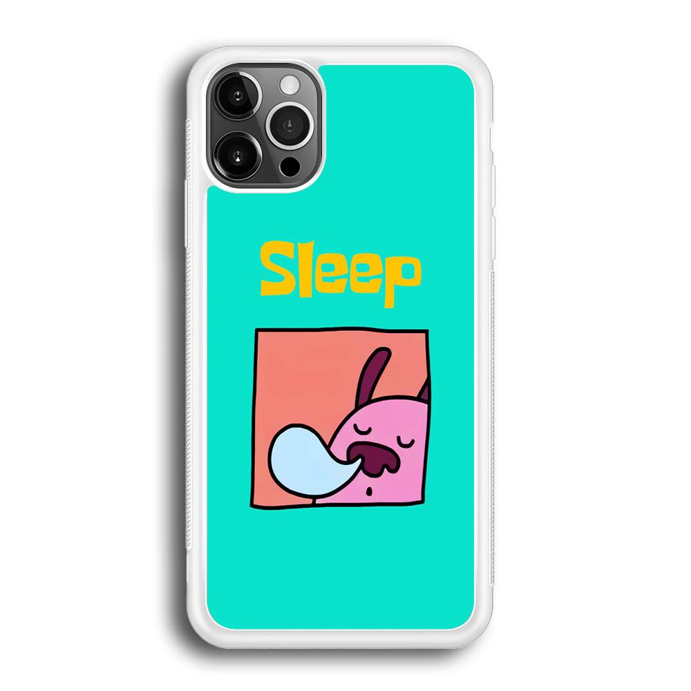 Cartoon Frame 'Sleep' iPhone 12 Pro Case-Oxvistore