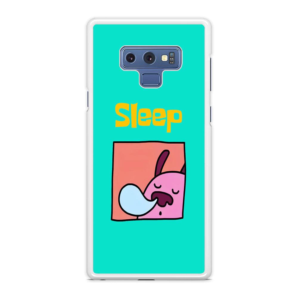 Cartoon Frame 'Sleep' Samsung Galaxy Note 9 Case-Oxvistore