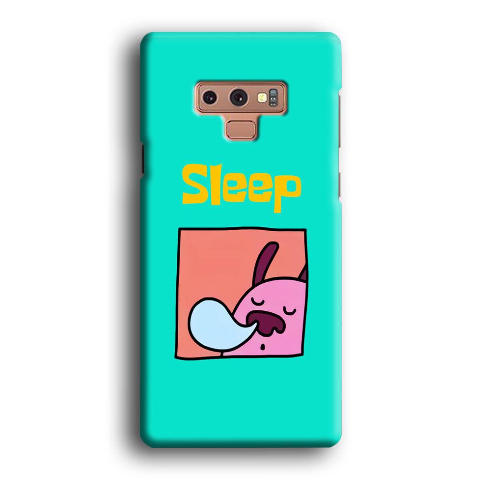 Cartoon Frame 'Sleep' Samsung Galaxy Note 9 Case-Oxvistore