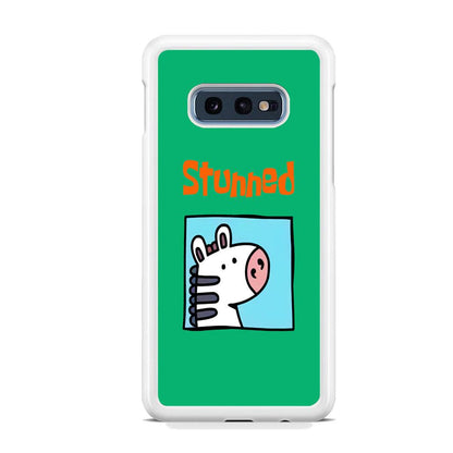 Cartoon Frame 'Stunned' Samsung Galaxy S10E Case-Oxvistore