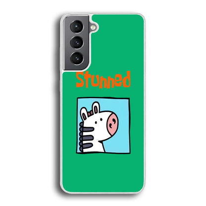 Cartoon Frame 'Stunned' Samsung Galaxy S21 Plus Case-Oxvistore