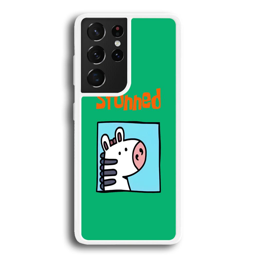 Cartoon Frame 'Stunned' Samsung Galaxy S21 Ultra Case-Oxvistore