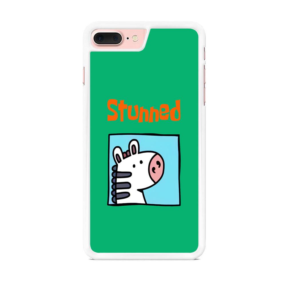 Cartoon Frame 'Stunned' iPhone 7 Plus Case-Oxvistore