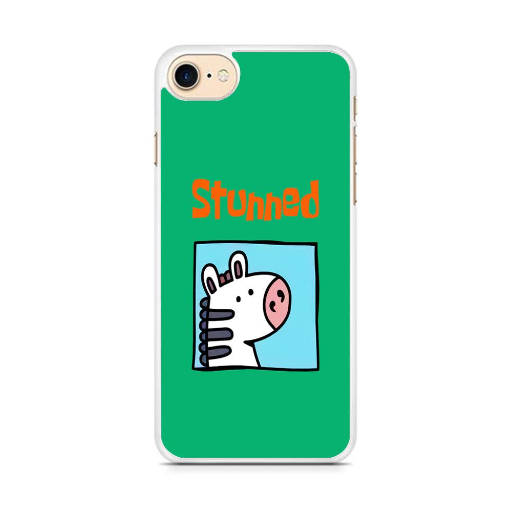 Cartoon Frame 'Stunned' iPhone 8 Case-Oxvistore