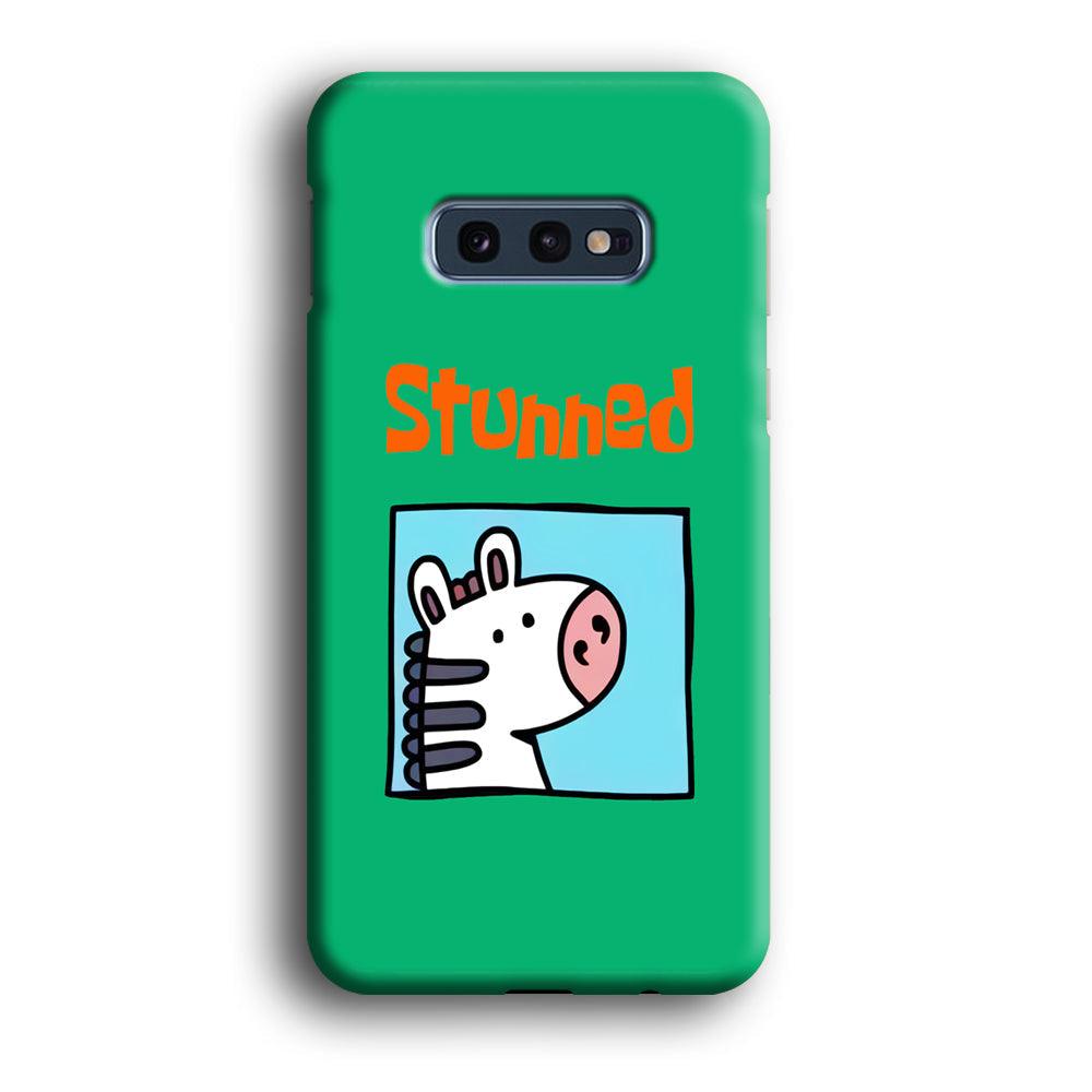 Cartoon Frame 'Stunned' Samsung Galaxy S10E Case-Oxvistore