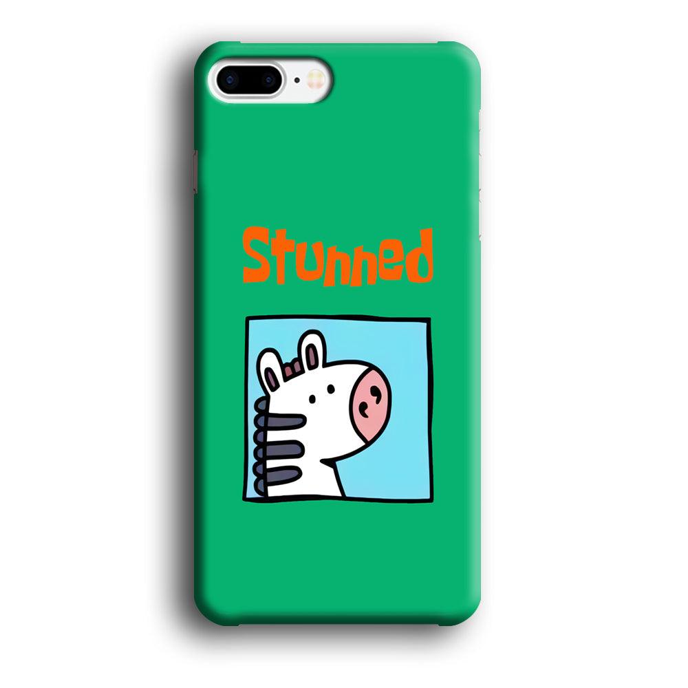 Cartoon Frame 'Stunned' iPhone 8 Plus Case-Oxvistore