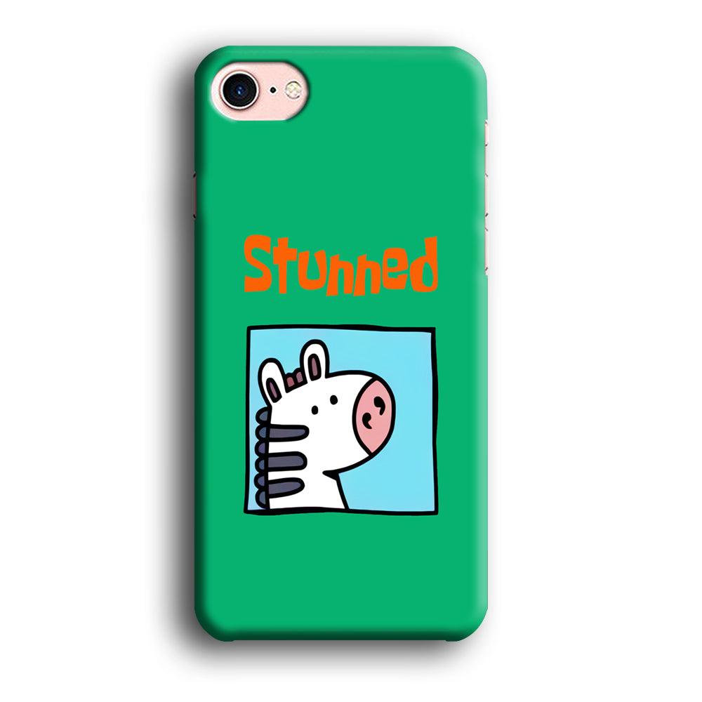 Cartoon Frame 'Stunned' iPhone 8 Case-Oxvistore