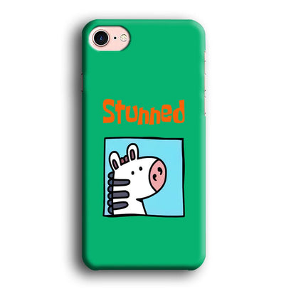 Cartoon Frame 'Stunned' iPhone 8 Case-Oxvistore