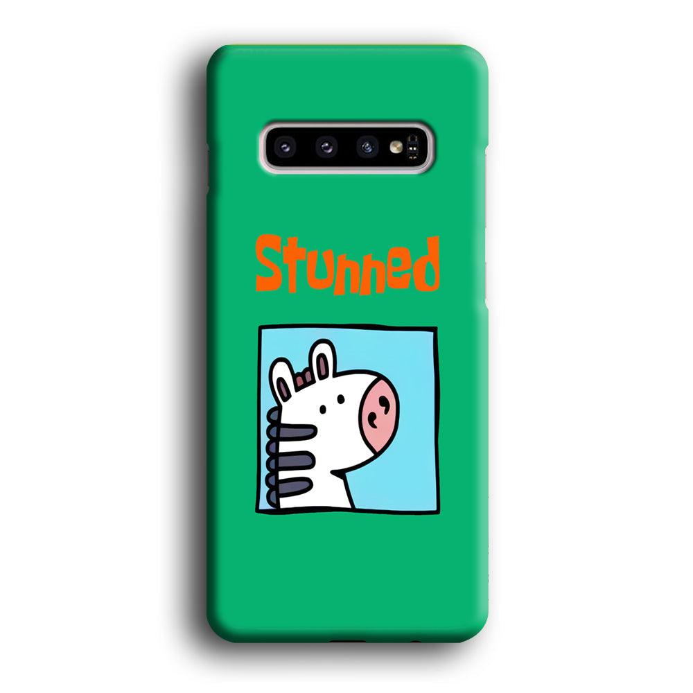 Cartoon Frame 'Stunned' Samsung Galaxy S10 Case-Oxvistore