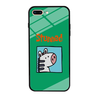 Cartoon Frame 'Stunned' iPhone 8 Plus Case-Oxvistore