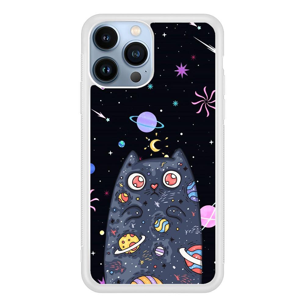 Cat Aesthetic Space Owner iPhone 15 Pro Case-Oxvistore