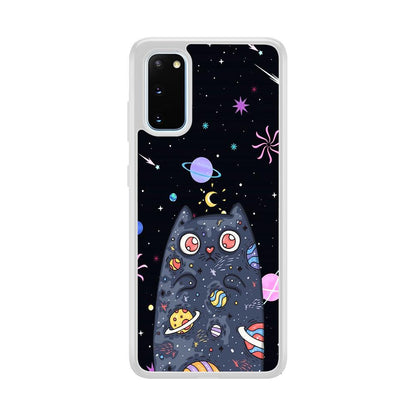 Cat Aesthetic Space Owner Samsung Galaxy S20 Case-Oxvistore