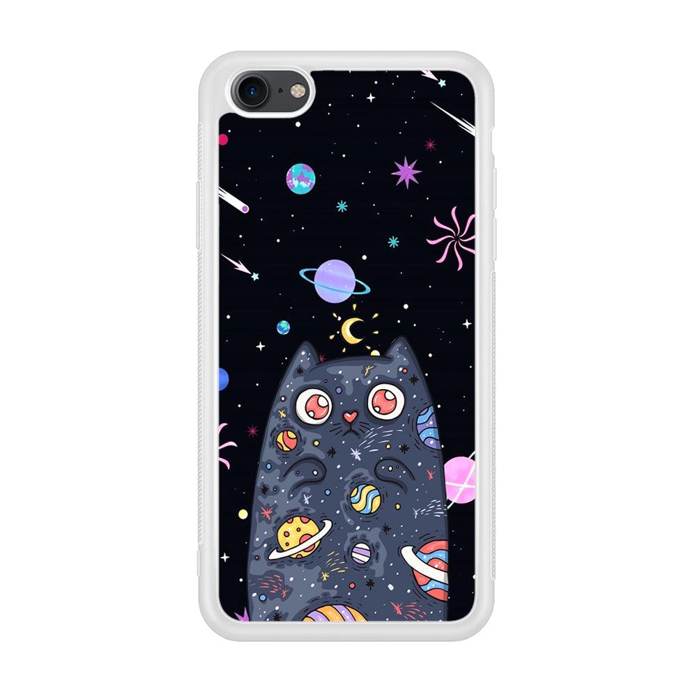 Cat Aesthetic Space Owner iPhone 8 Case-Oxvistore