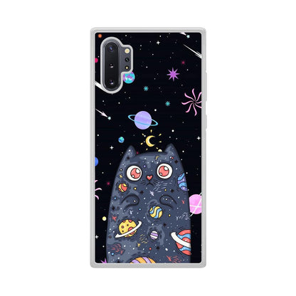 Cat Aesthetic Space Owner Samsung Galaxy Note 10 Plus Case-Oxvistore