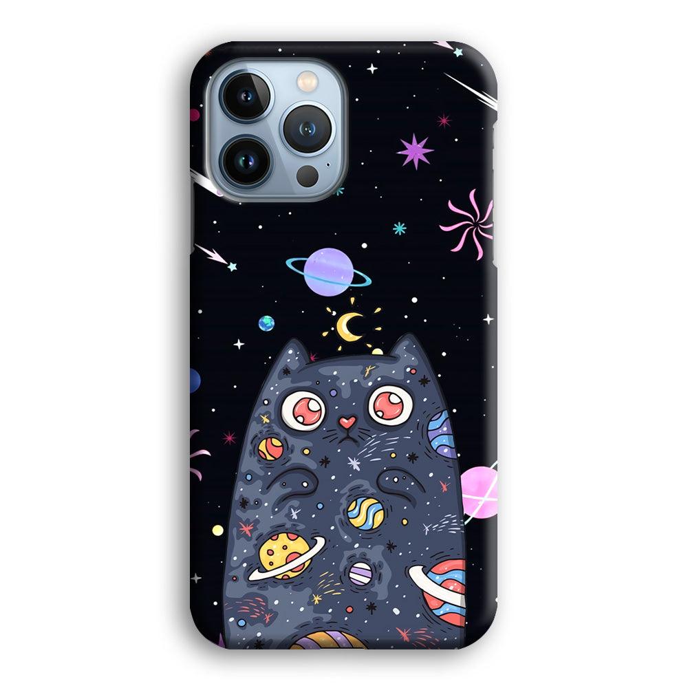 Cat Aesthetic Space Owner iPhone 14 Pro Max Case-Oxvistore