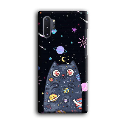 Cat Aesthetic Space Owner Samsung Galaxy Note 10 Plus Case-Oxvistore