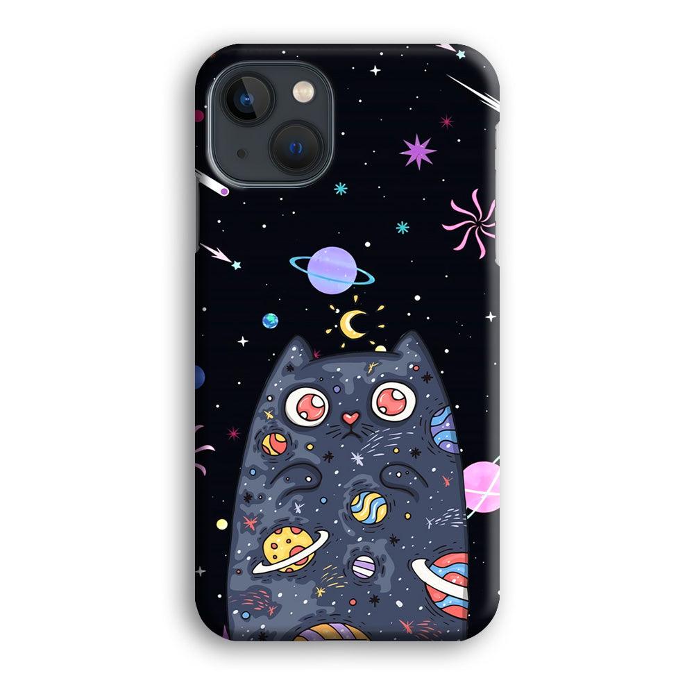 Cat Aesthetic Space Owner iPhone 15 Plus Case-Oxvistore