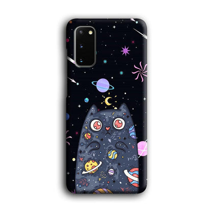 Cat Aesthetic Space Owner Samsung Galaxy S20 Case-Oxvistore