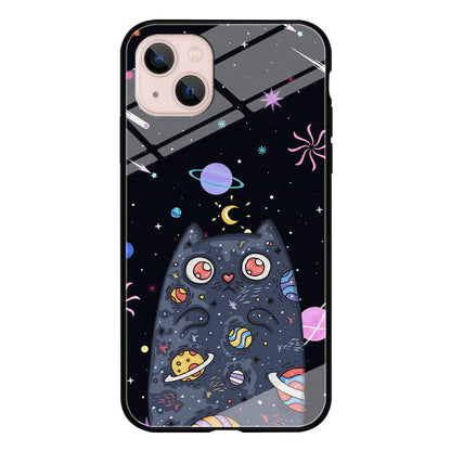 Cat Aesthetic Space Owner iPhone 15 Plus Case-Oxvistore