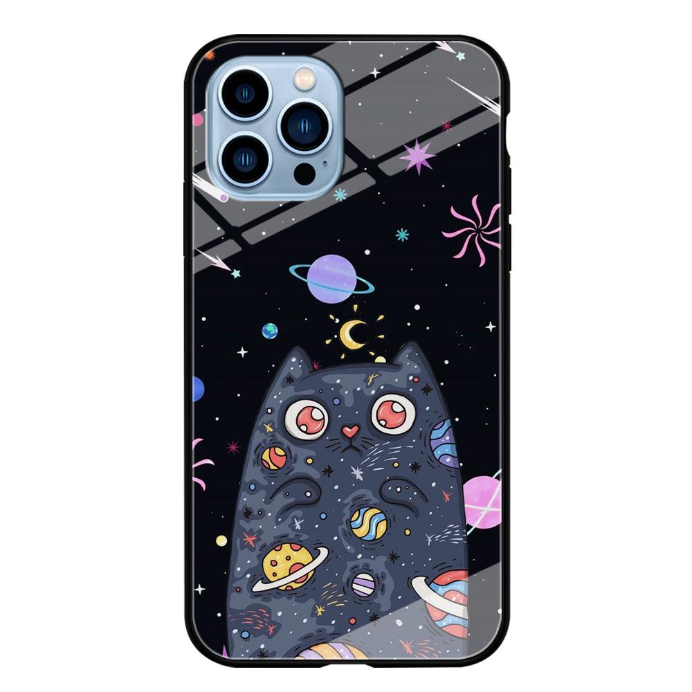 Cat Aesthetic Space Owner iPhone 15 Pro Max Case-Oxvistore