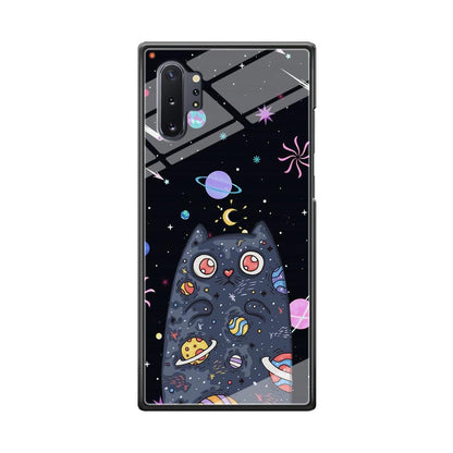 Cat Aesthetic Space Owner Samsung Galaxy Note 10 Plus Case-Oxvistore