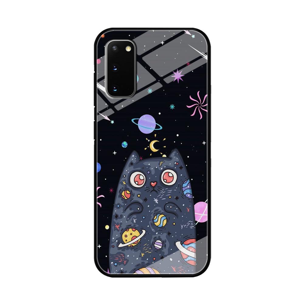 Cat Aesthetic Space Owner Samsung Galaxy S20 Case-Oxvistore