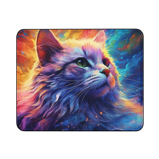 Cat Colorful Animal Art Mouse Pads-18x21 CM-Oxvistore