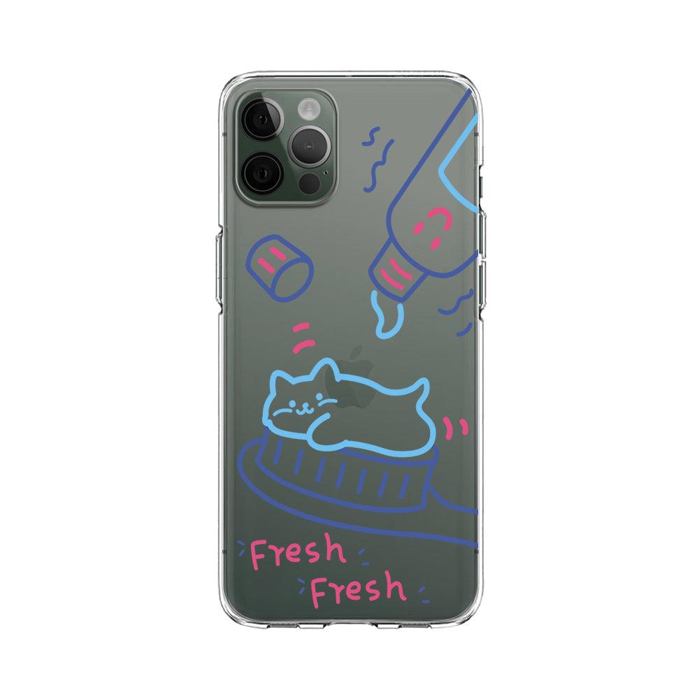 Cat Shaped Toothpaste Clear Soft Case-Oxvistore