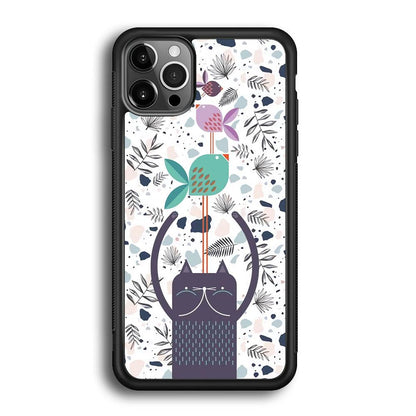 Cat Fish Ahead iPhone 12 Pro Case-Oxvistore