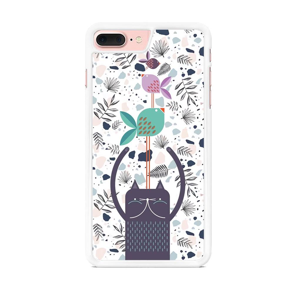 Cat Fish Ahead iPhone 8 Plus Case-Oxvistore