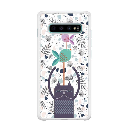 Cat Fish Ahead Samsung Galaxy S10 Plus Case-Oxvistore