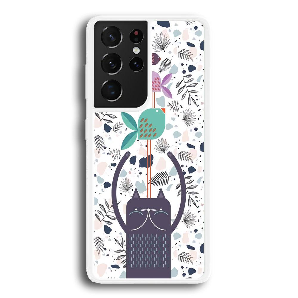 Cat Fish Ahead Samsung Galaxy S21 Ultra Case-Oxvistore