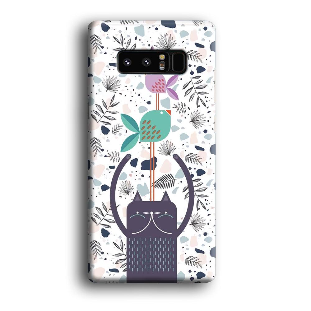 Cat Fish Ahead Samsung Galaxy Note 8 Case-Oxvistore