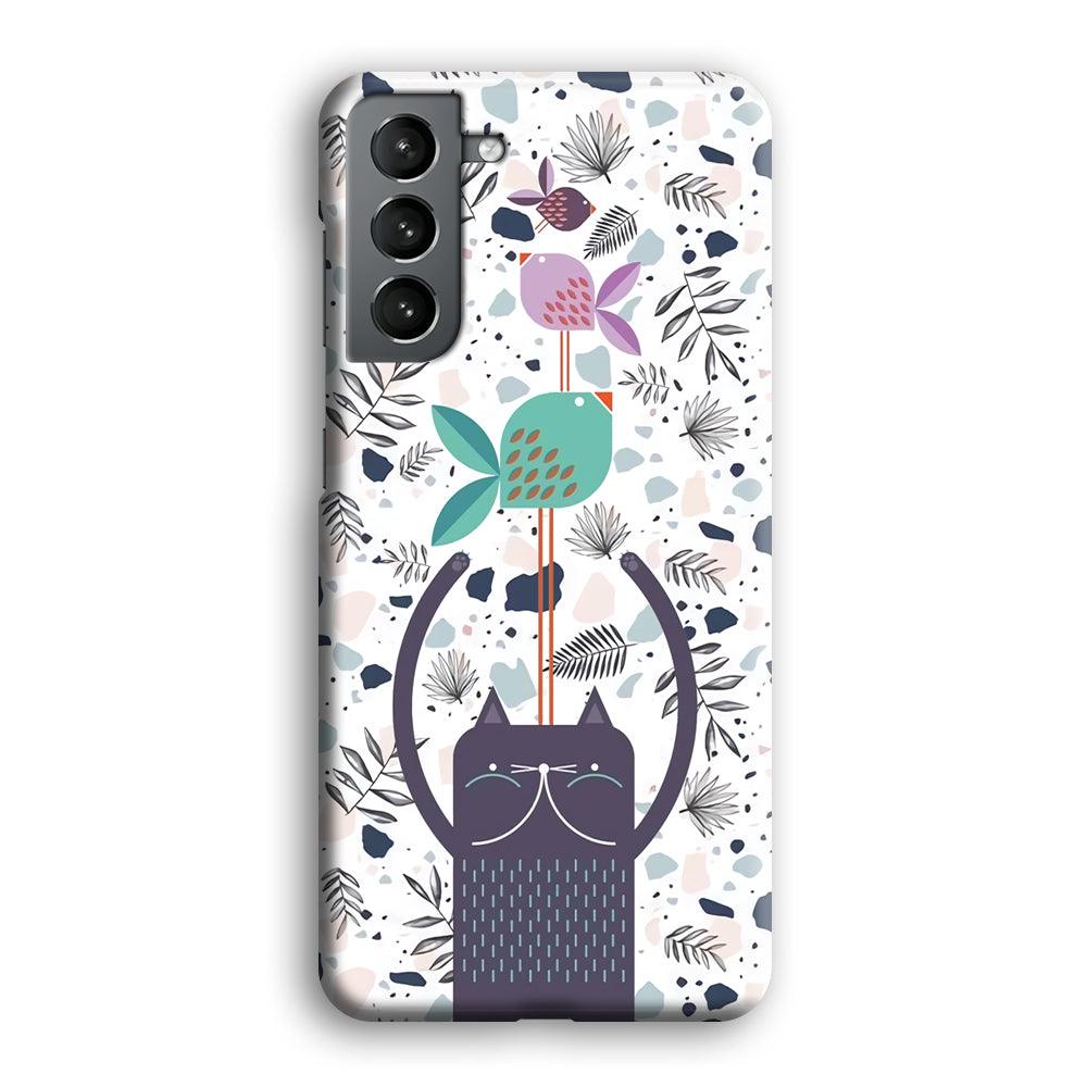 Cat Fish Ahead Samsung Galaxy S21 Case-Oxvistore