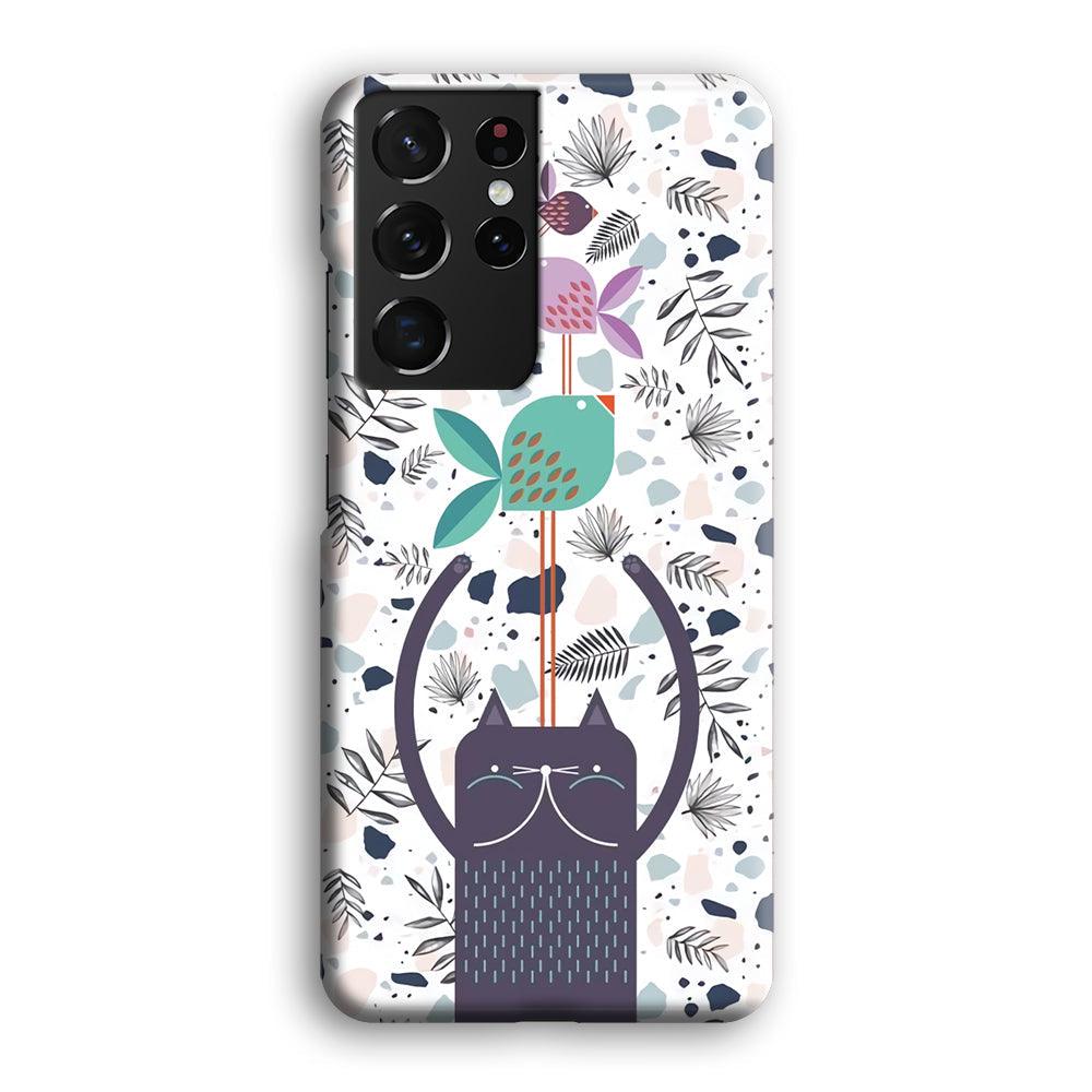 Cat Fish Ahead Samsung Galaxy S21 Ultra Case-Oxvistore