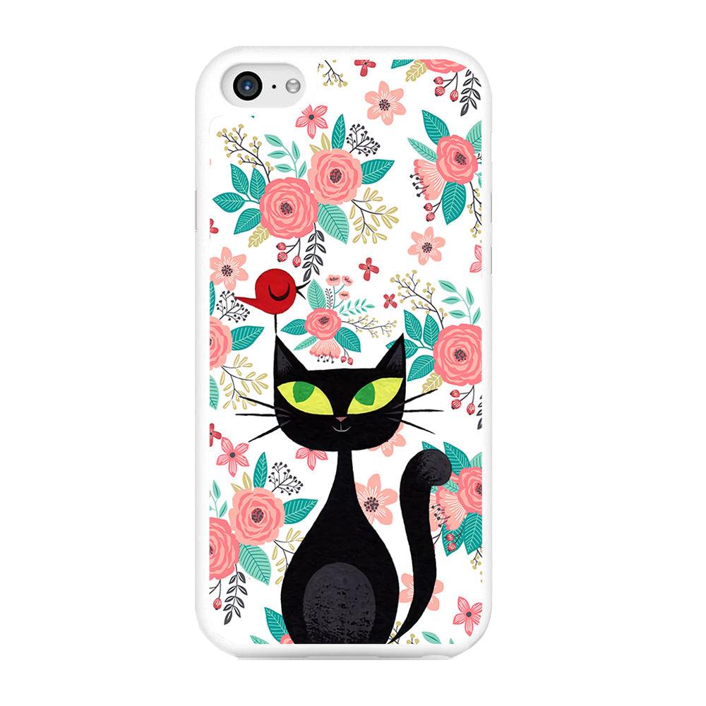 Cat, Flower and Bird iPhone 6 | 6s Case-Oxvistore