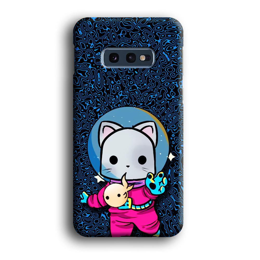 Cat Suit for Space Samsung Galaxy S10E Case-Oxvistore