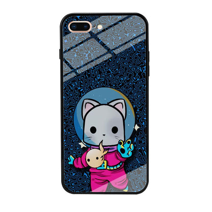 Cat Suit for Space iPhone 8 Plus Case-Oxvistore