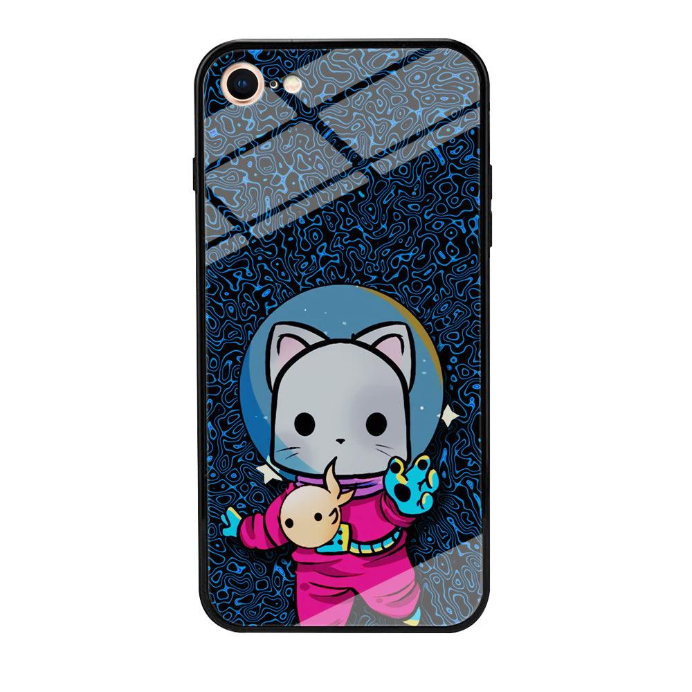 Cat Suit for Space iPhone 8 Case-Oxvistore