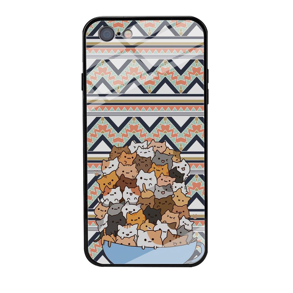 Cat a Cup of Festivity iPhone 6 Plus | 6s Plus Case-Oxvistore