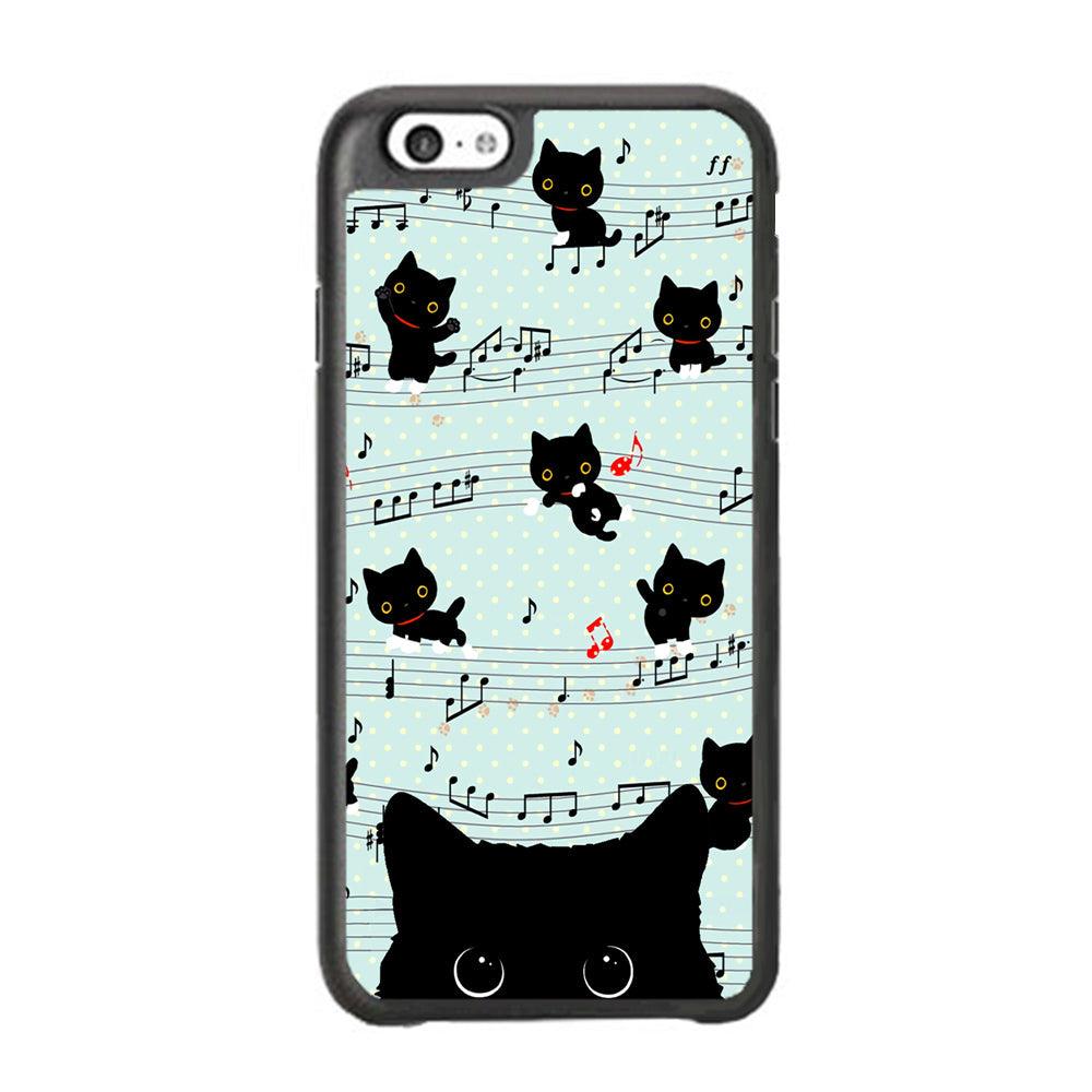 Cat in Black iPhone 6 | 6s Case-Oxvistore